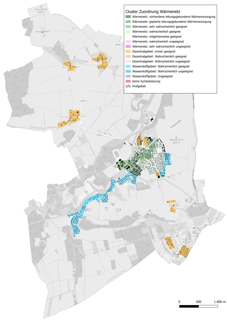 Zielszenario 2045 Wärmeplanung