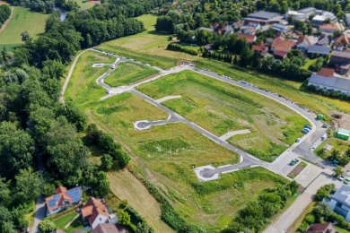 Lageplan Amperberg Baugebiet